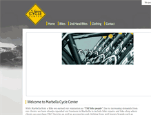 Tablet Screenshot of marbellacyclecenter.com